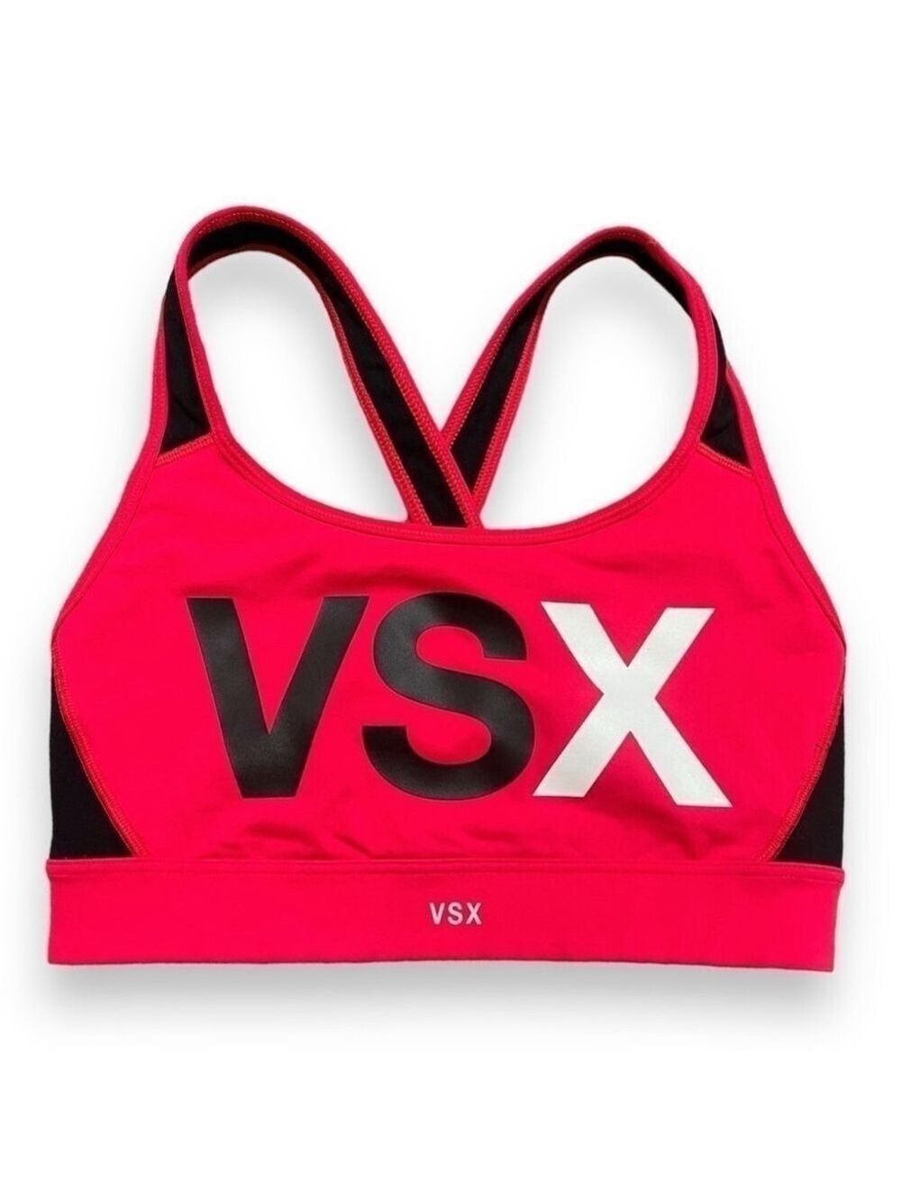 Victoria’s Secret VSX The Player Crossback Sports Bra Size Small, Red, From 2015